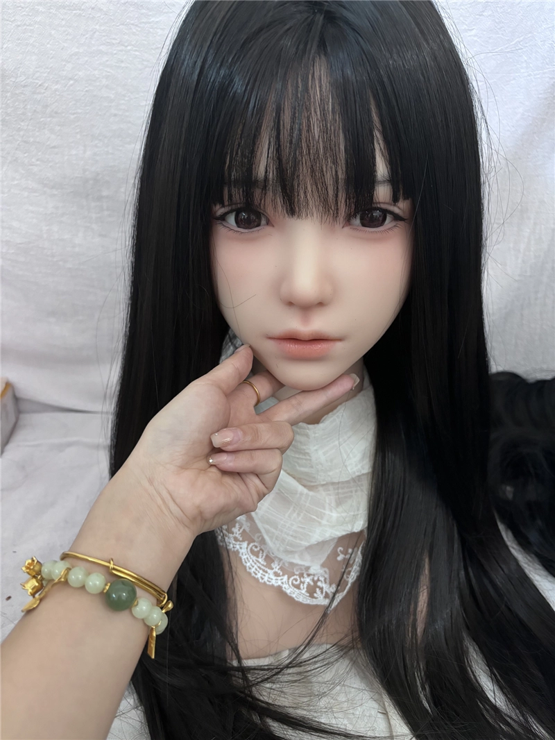 ROS Mouth Real Silicone Sex Doll Head LS17
