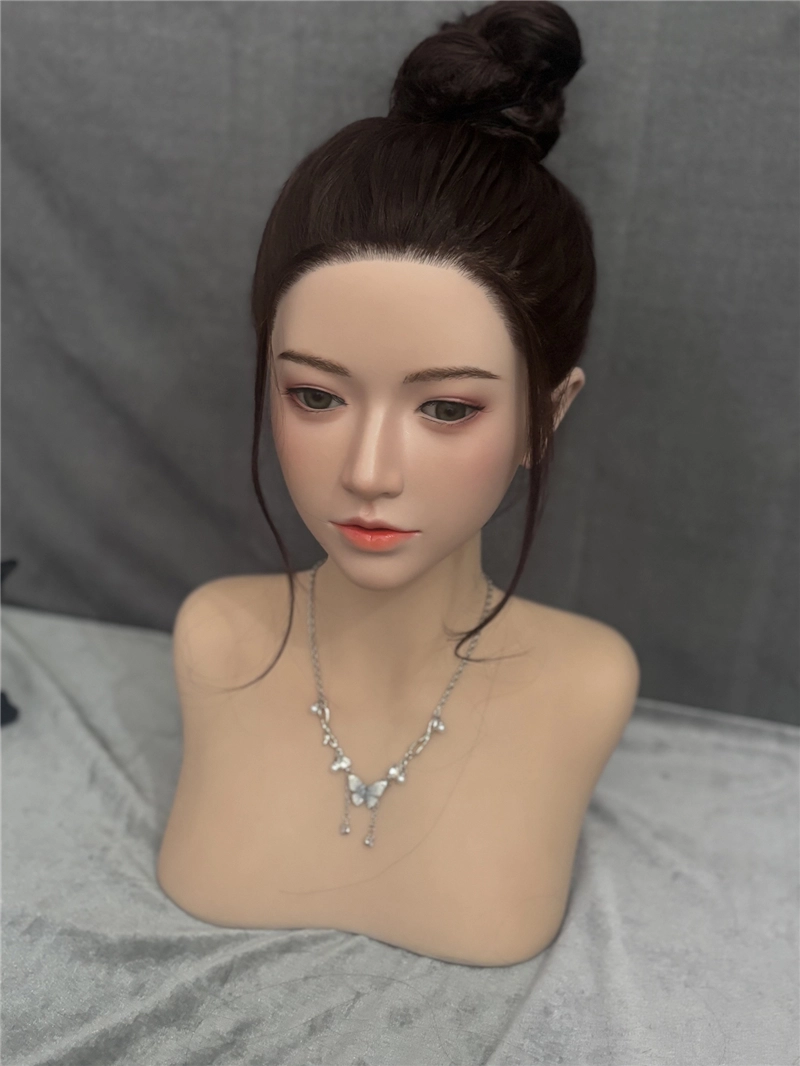 ROS Mouth Real Silicone Sex Doll Head LS14