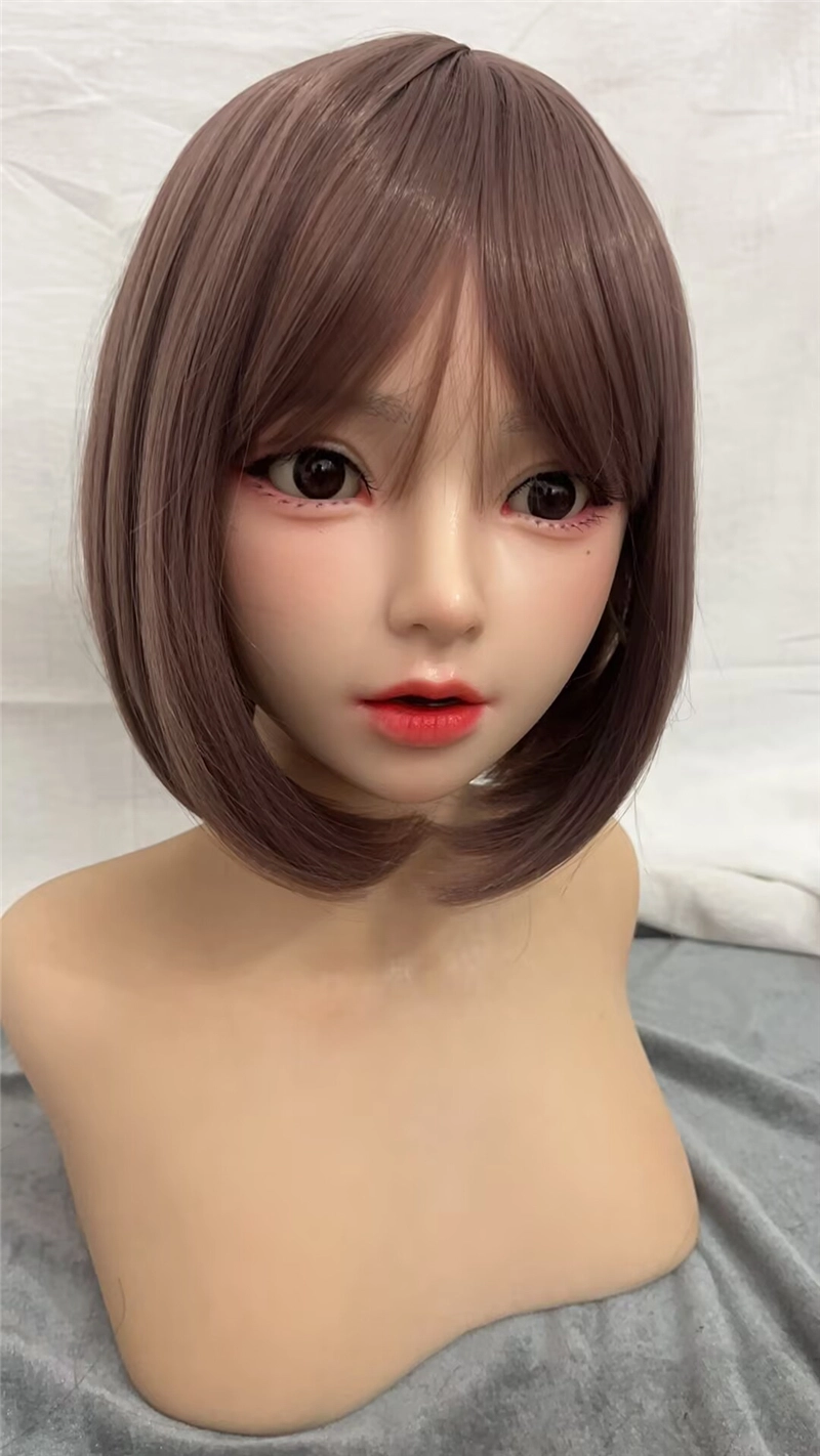 ROS Mouth Real Silicone Sex Doll Head LS20