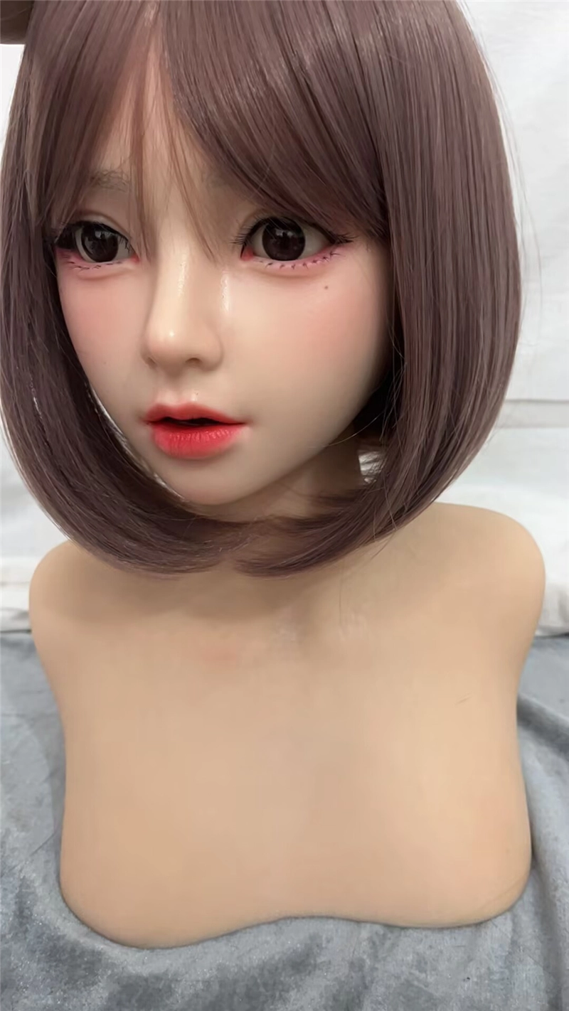 ROS Mouth Real Silicone Sex Doll Head LS20