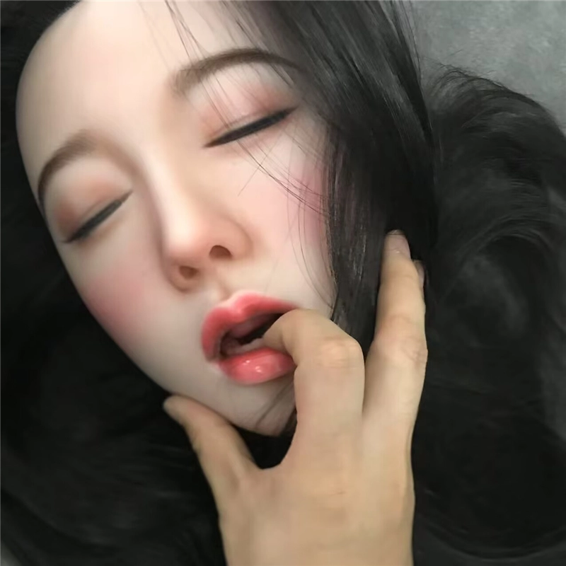 ROS Mouth Real Silicone Sex Doll Head LS21