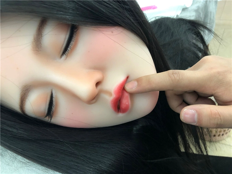 ROS Mouth Real Silicone Sex Doll Head LS21