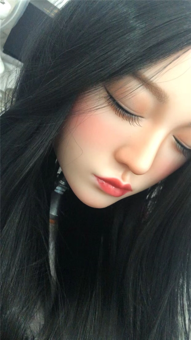 ROS Mouth Real Silicone Sex Doll Head LS22