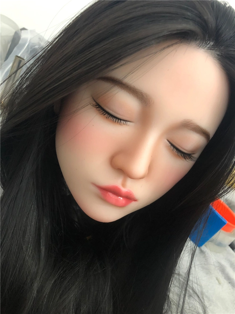 ROS Mouth Real Silicone Sex Doll Head LS22