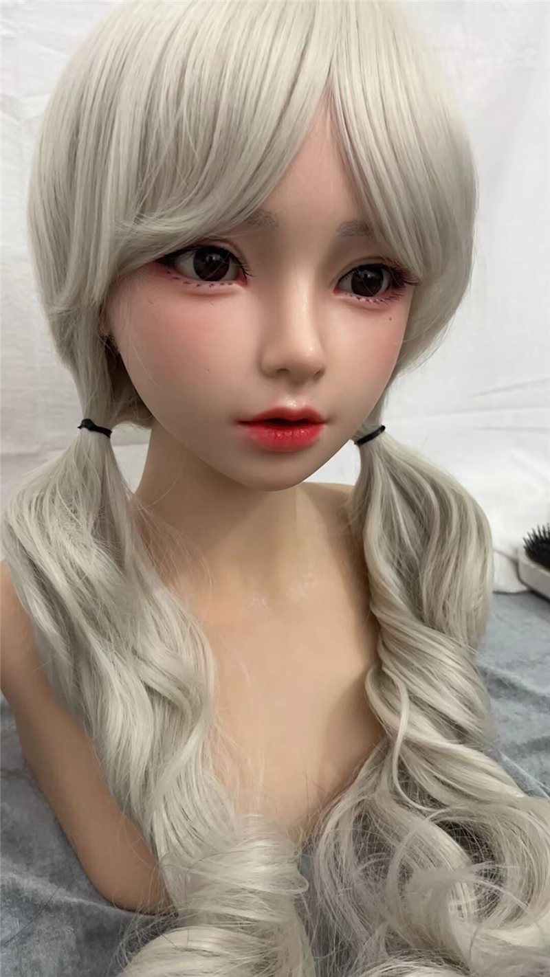 ROS Mouth Real Silicone Sex Doll Head LS27