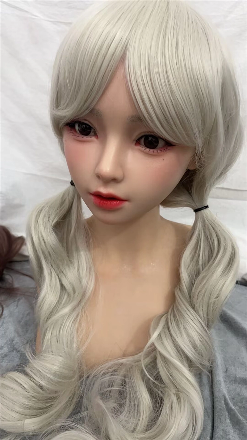 ROS Mouth Real Silicone Sex Doll Head LS27