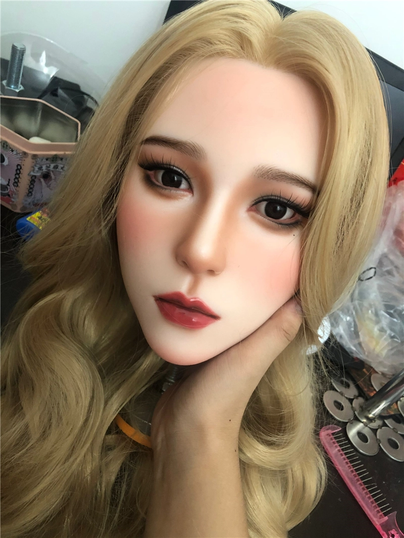 ROS Mouth Real Silicone Sex Doll Head LS28