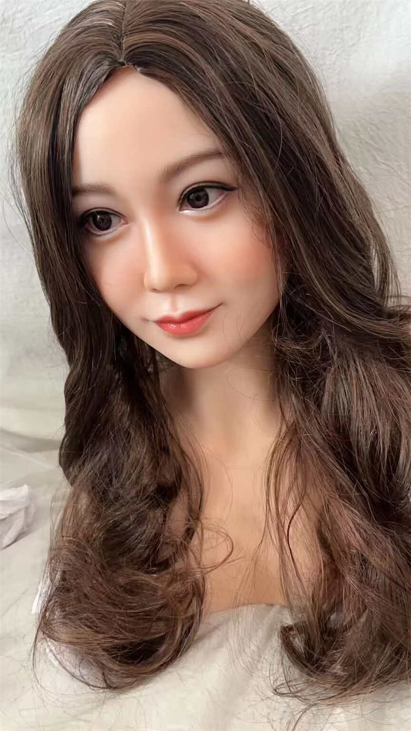 ROS Mouth Real Silicone Sex Doll Head LS31