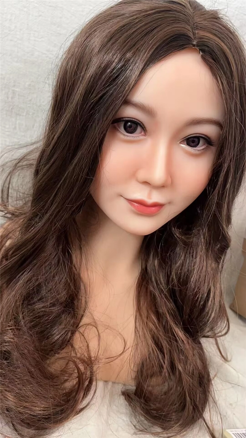 ROS Mouth Real Silicone Sex Doll Head LS31