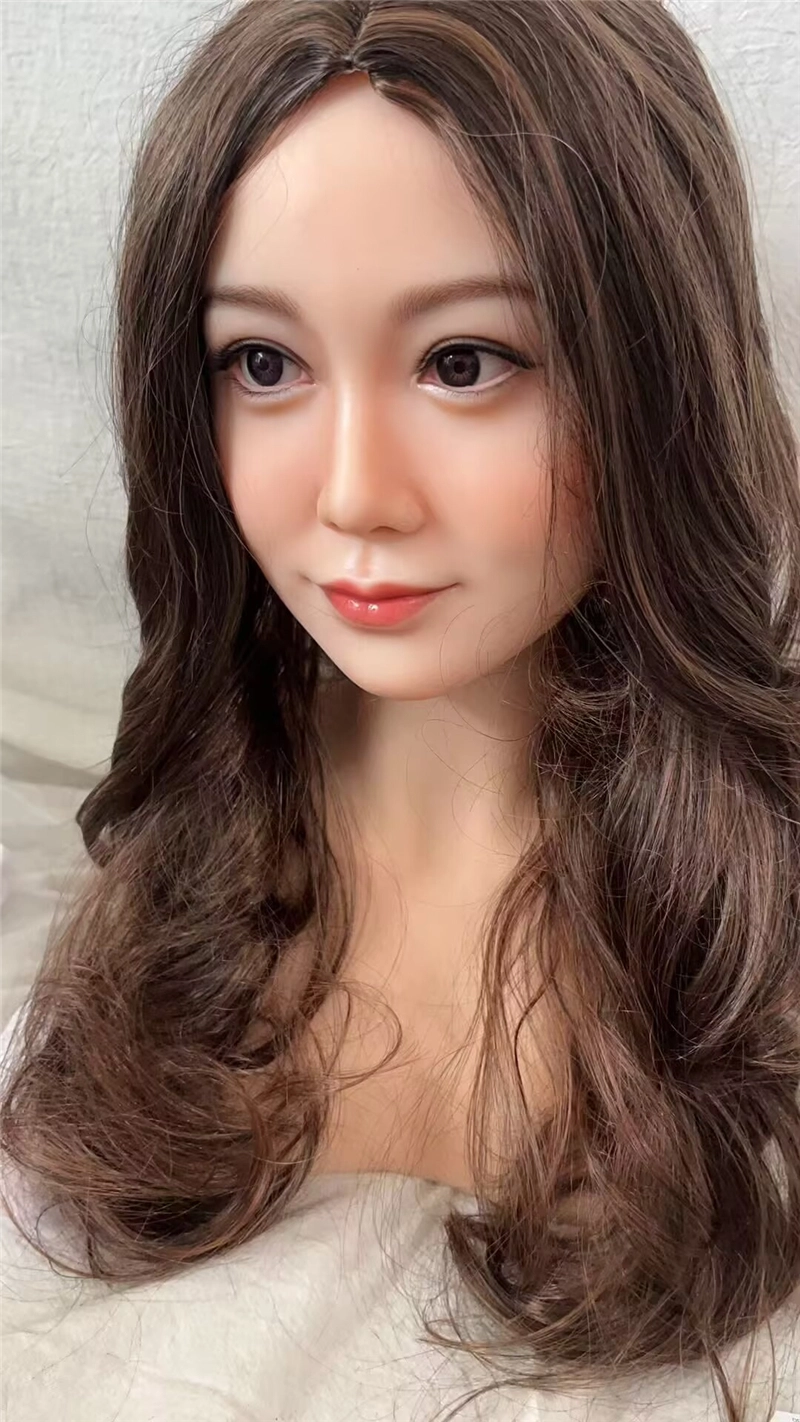ROS Mouth Real Silicone Sex Doll Head LS31