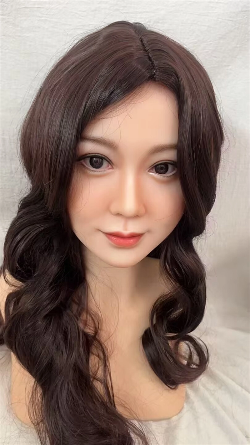 ROS Mouth Real Silicone Sex Doll Head LS31