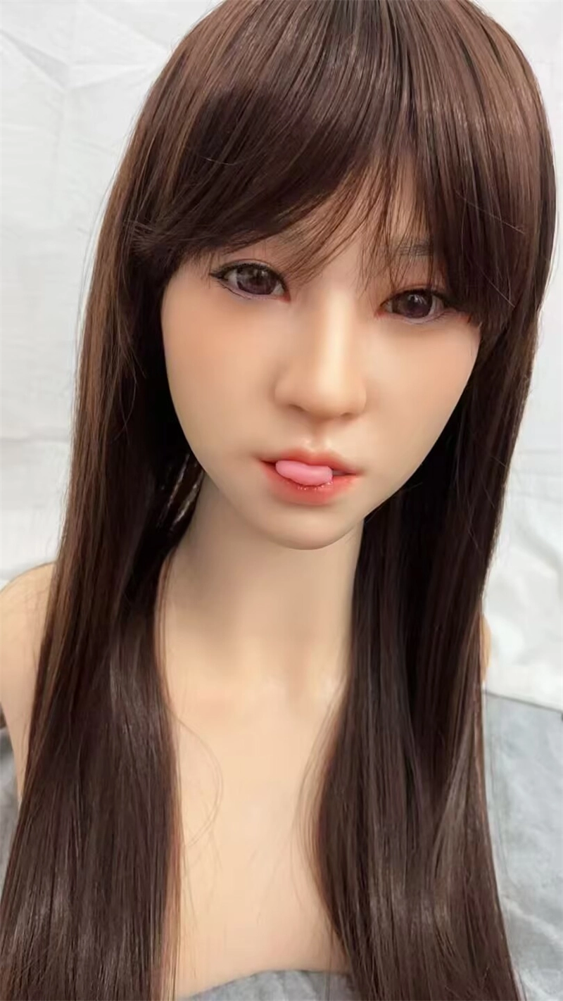 ROS Mouth Real Silicone Sex Doll Head LS32