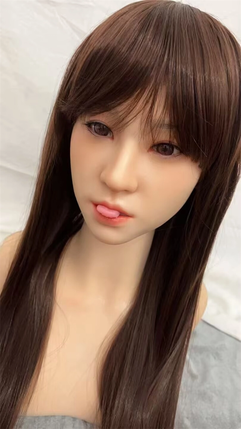 ROS Mouth Real Silicone Sex Doll Head LS32