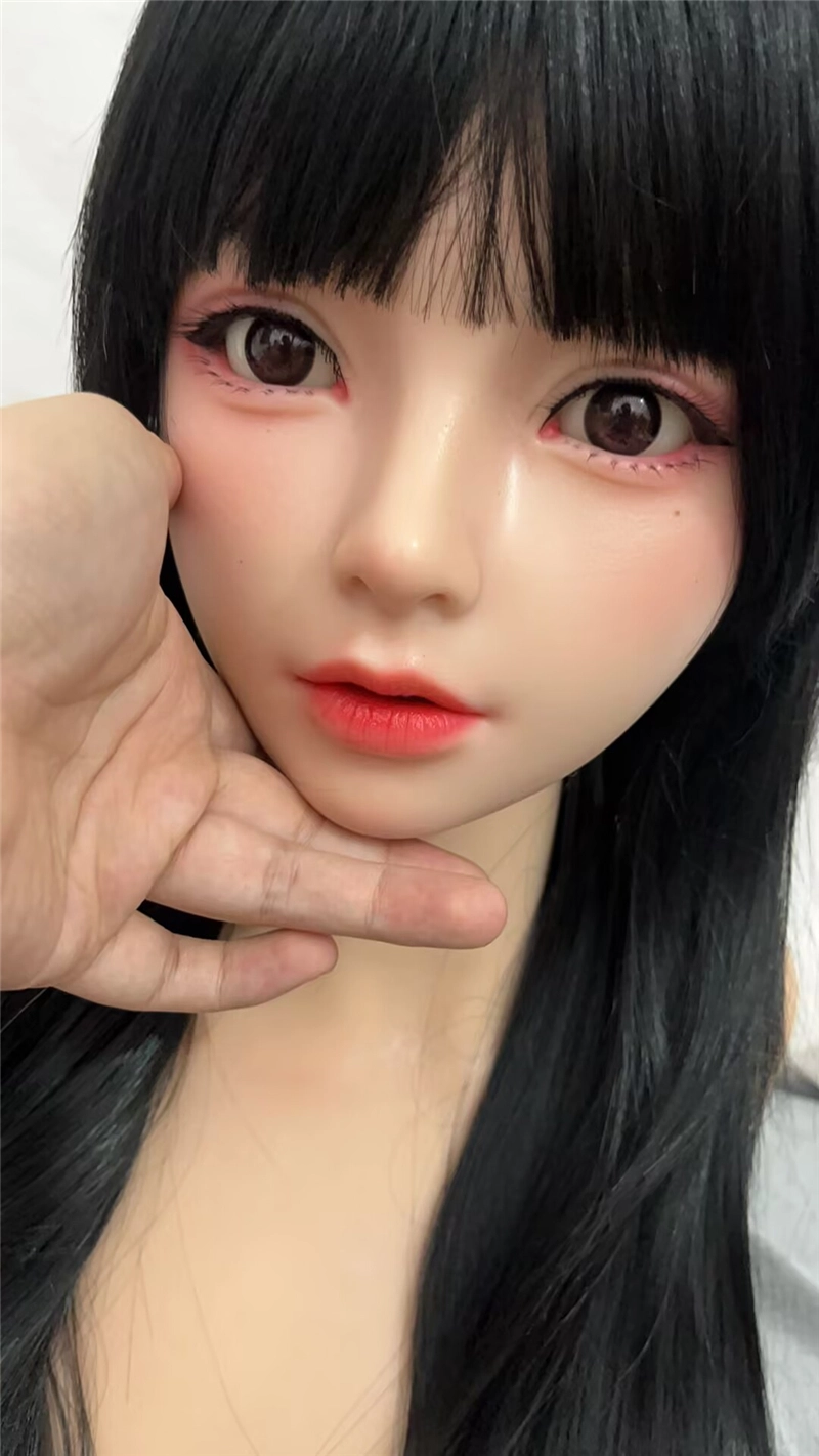 ROS Mouth Real Silicone Sex Doll Head LS35