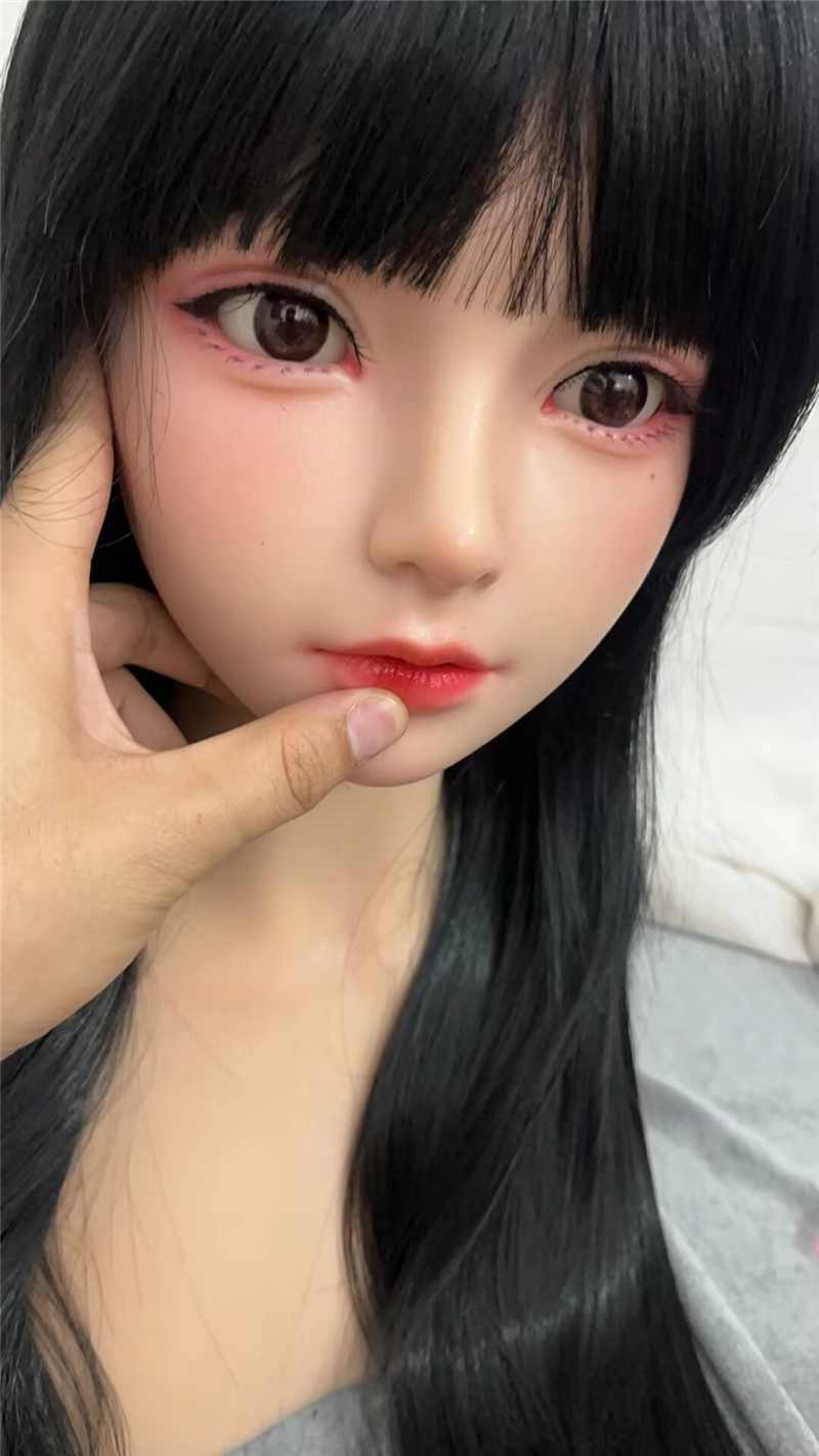 ROS Mouth Real Silicone Sex Doll Head LS35