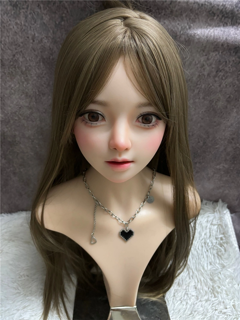 ROS Mouth Real Silicone Sex Doll Head LS34