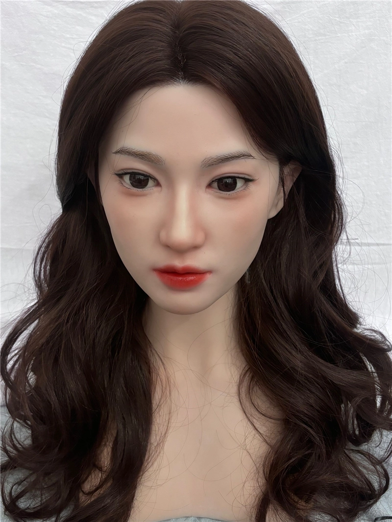 Silicone Sex Doll Head LS38 With Fixed Tongue
