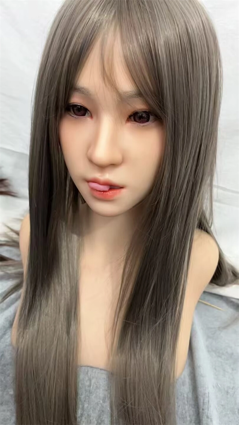 ROS Mouth Real Silicone Sex Doll Head LS41