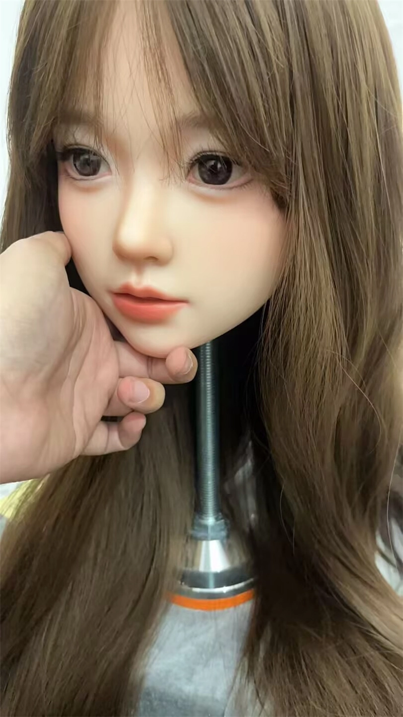 ROS Mouth Real Silicone Sex Doll Head LS44