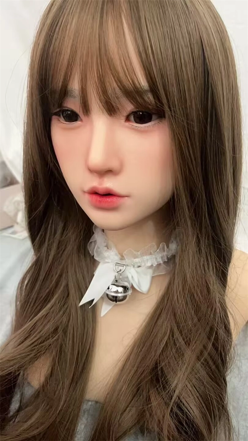 ROS Mouth Real Silicone Sex Doll Head LS48