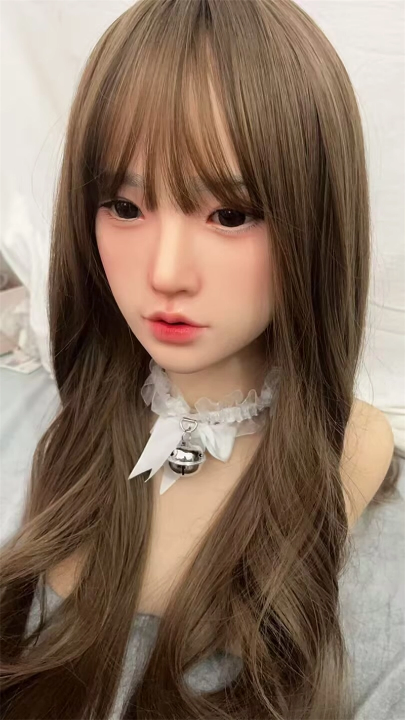 ROS Mouth Real Silicone Sex Doll Head LS48