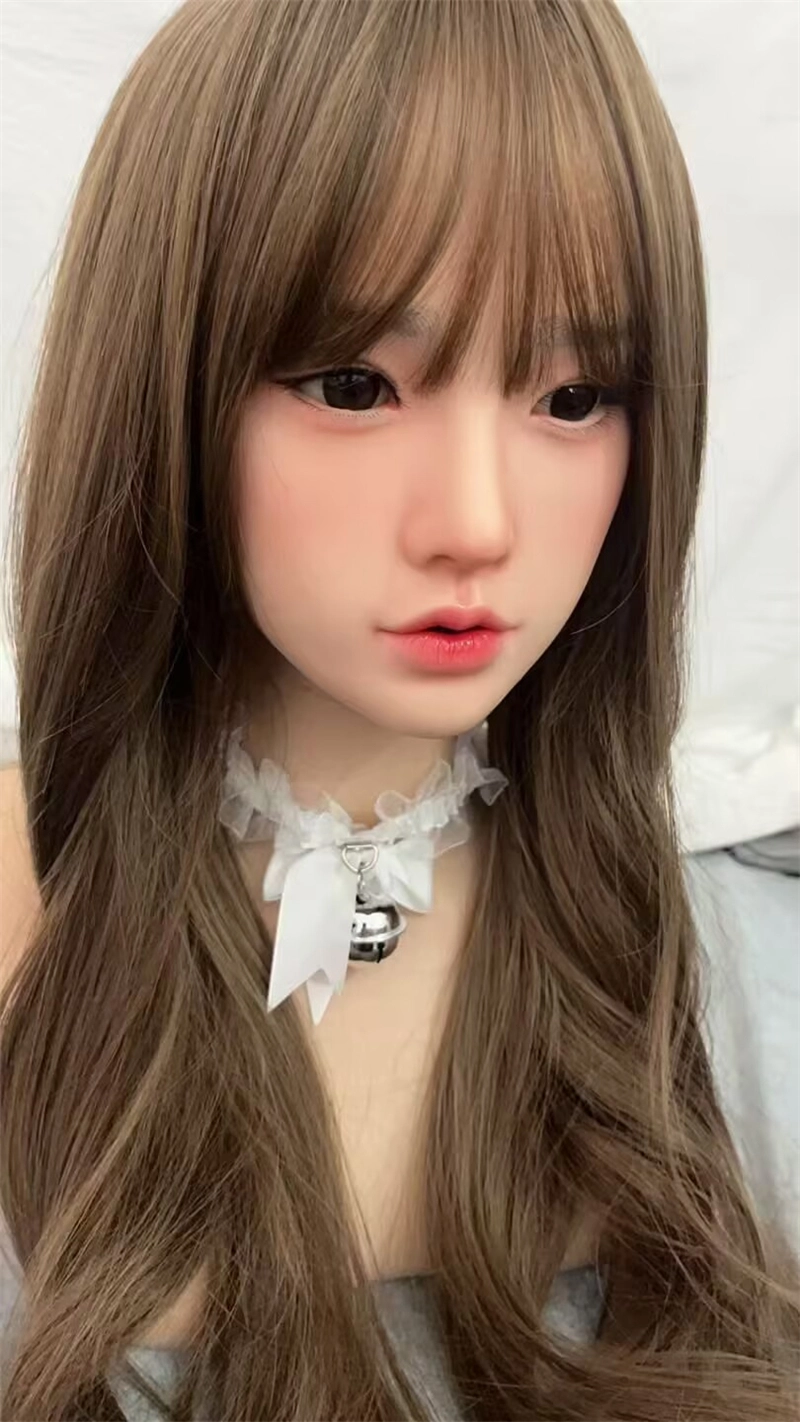 ROS Mouth Real Silicone Sex Doll Head LS48
