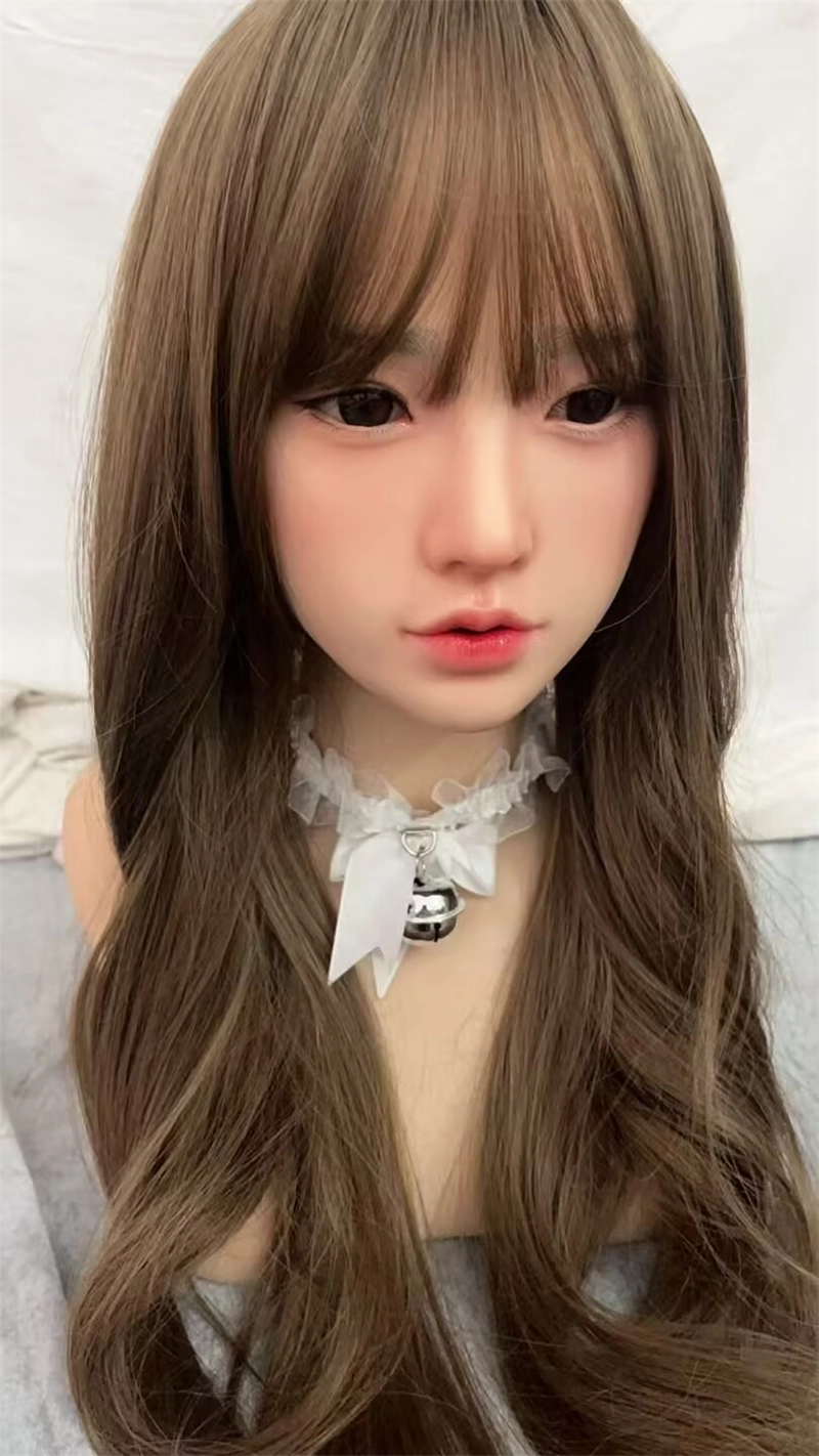 ROS Mouth Real Silicone Sex Doll Head LS48