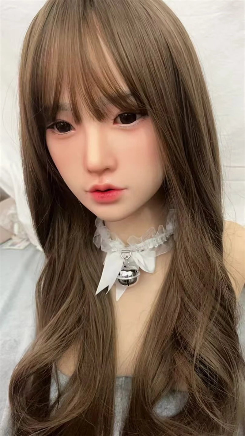 ROS Mouth Real Silicone Sex Doll Head LS48