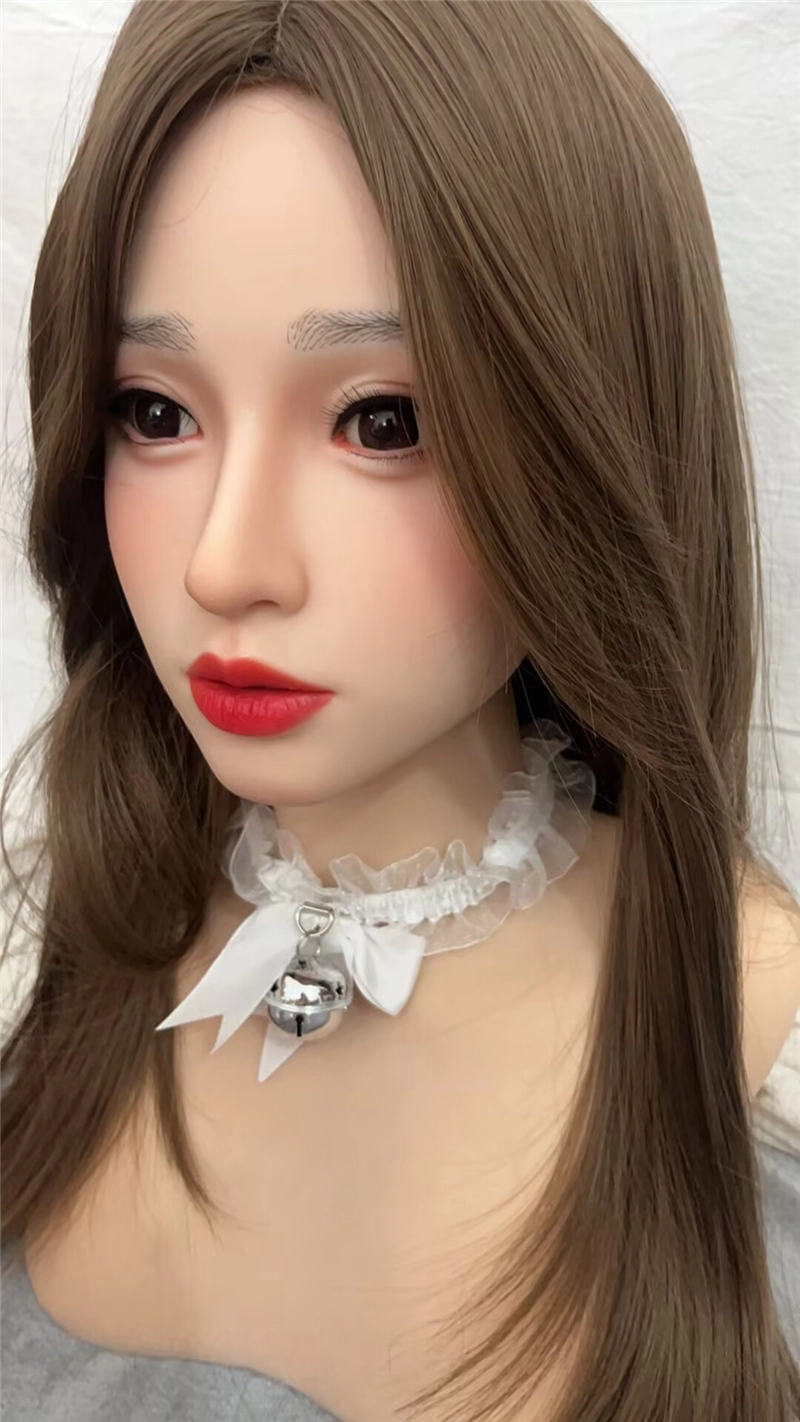 ROS Mouth Real Silicone Sex Doll Head LS49