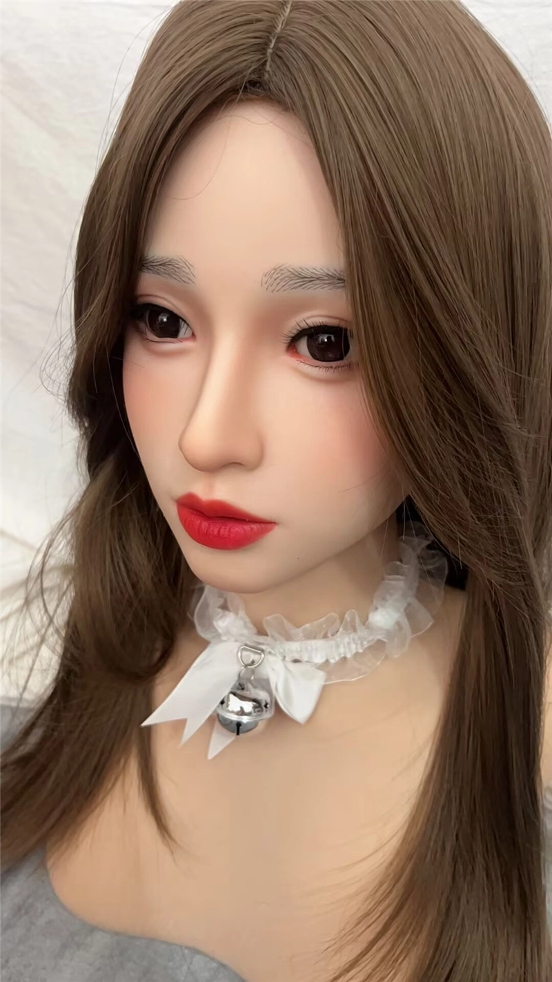 ROS Mouth Real Silicone Sex Doll Head LS49