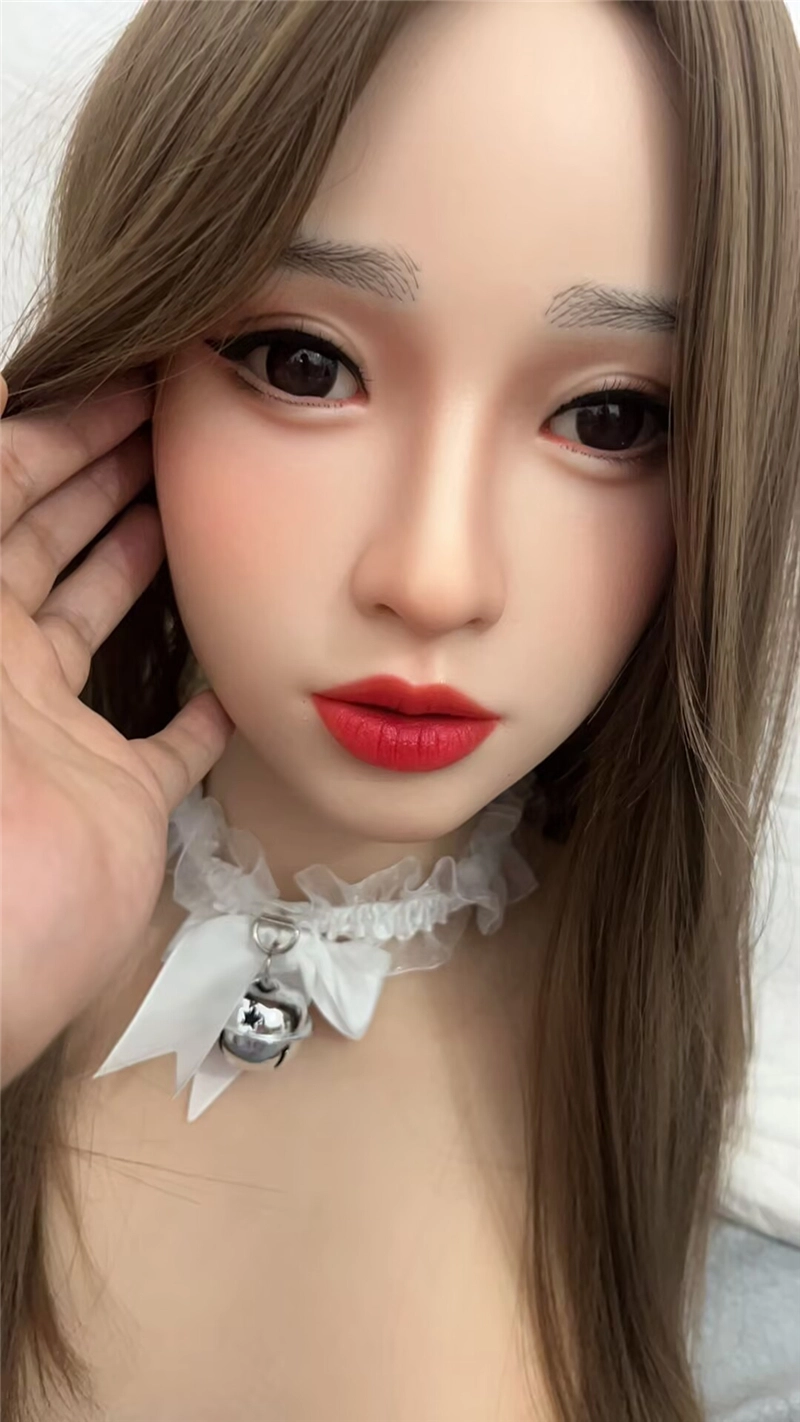 ROS Mouth Real Silicone Sex Doll Head LS49