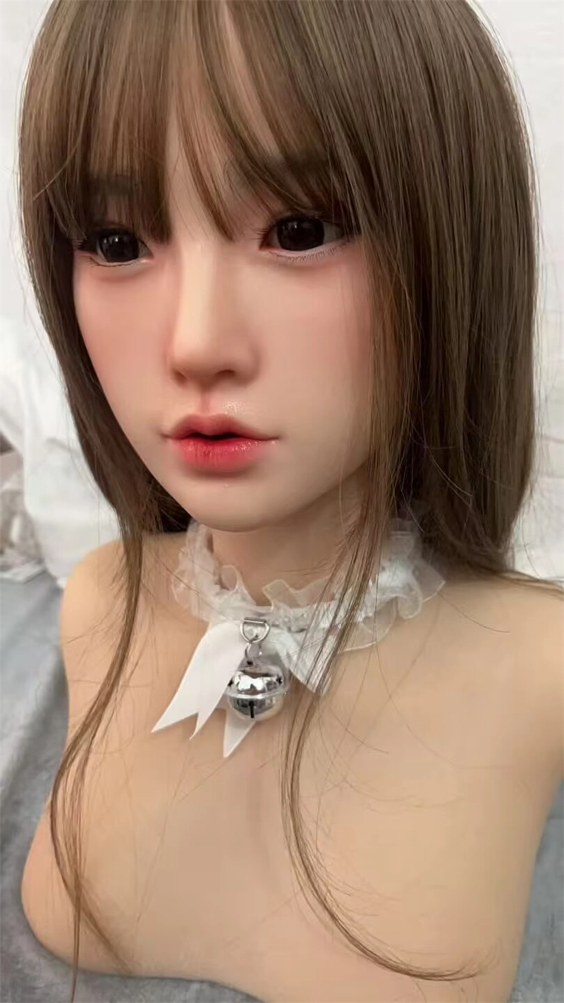 ROS Mouth Real Silicone Sex Doll Head LS50