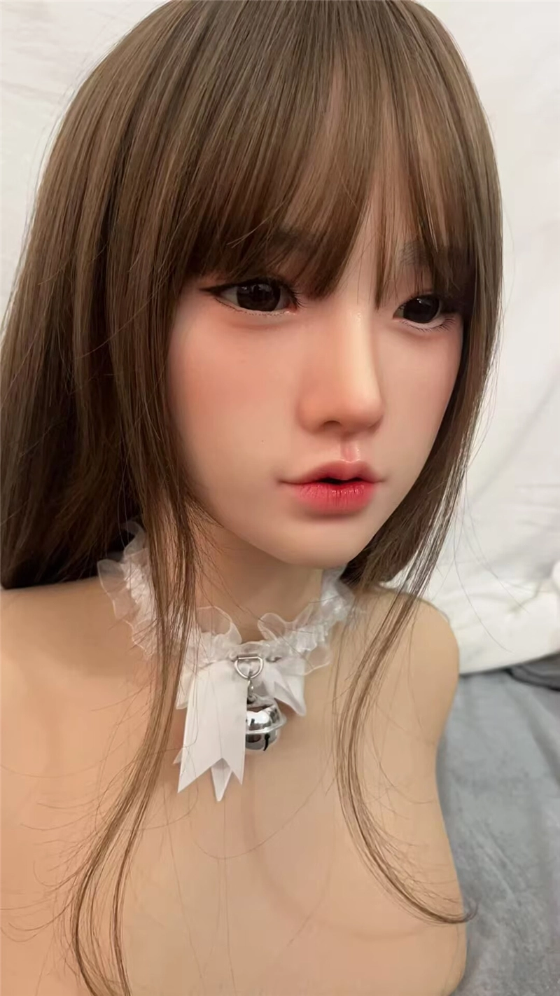 ROS Mouth Real Silicone Sex Doll Head LS50