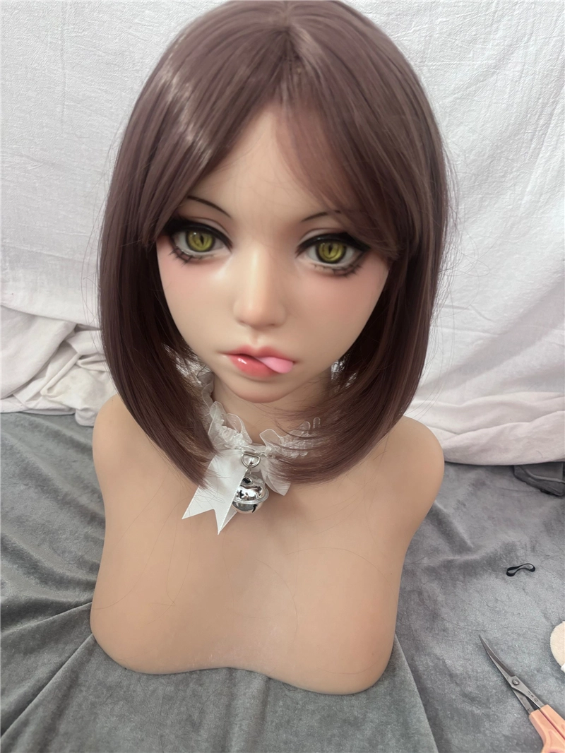 ROS Mouth Real Silicone Sex Doll Head LS52