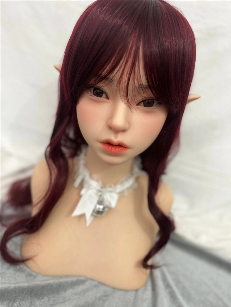 ROS Mouth Real Silicone Sex Doll Head LS54