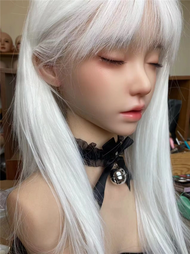 ROS Mouth Real Silicone Sex Doll Head LS55