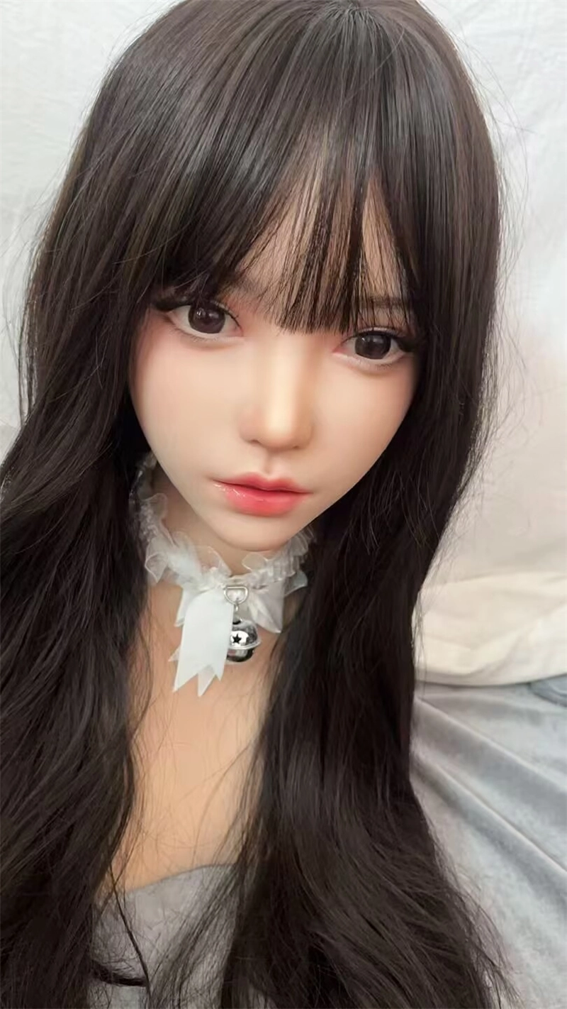 ROS Mouth Real Silicone Sex Doll Head LS56