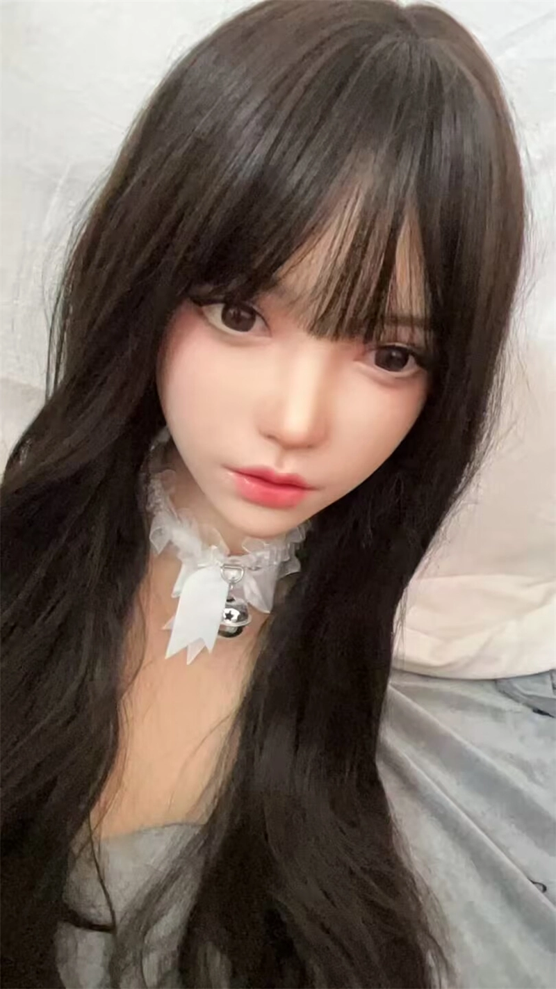 ROS Mouth Real Silicone Sex Doll Head LS56