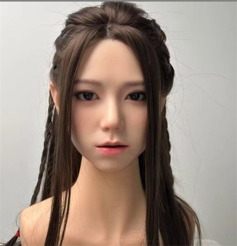 ROS Mouth Real Silicone Sex Doll Head LS59
