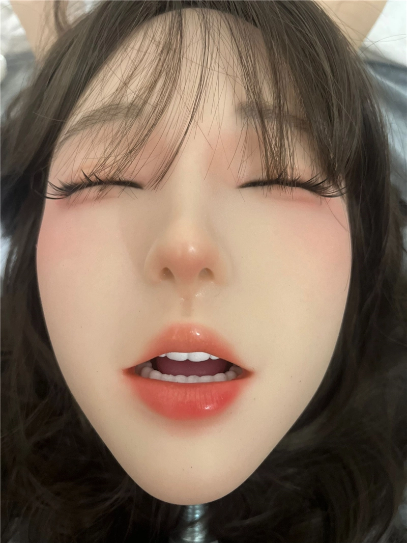 ROS Mouth Real Silicone Sex Doll Head LS61