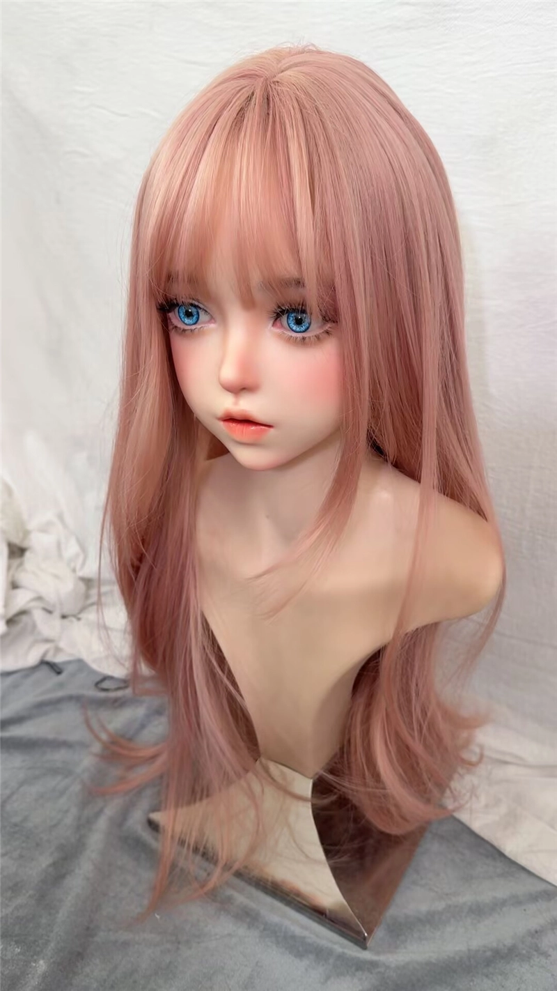 ROS Mouth Real Silicone Sex Doll Head LS64