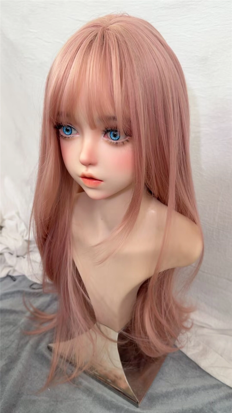 ROS Mouth Real Silicone Sex Doll Head LS64