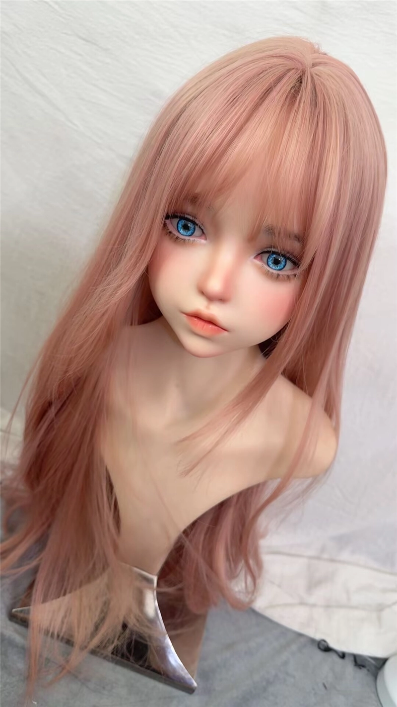 ROS Mouth Real Silicone Sex Doll Head LS64