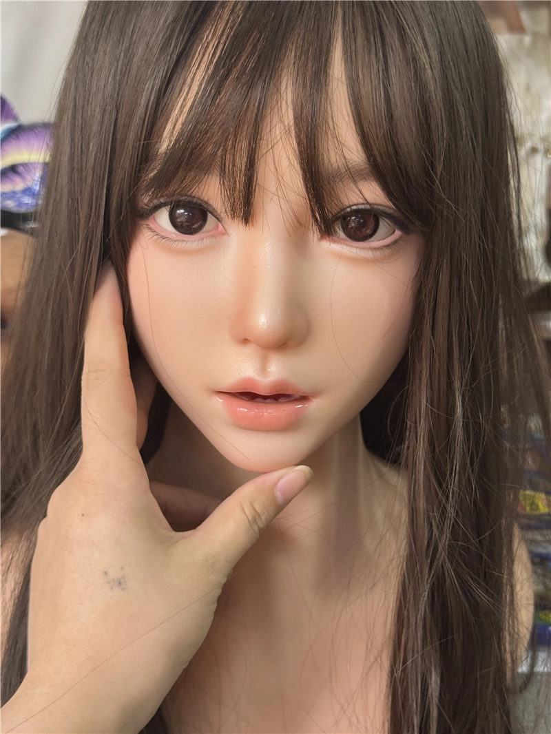 ROS Mouth Real Silicone Sex Doll Head LS69