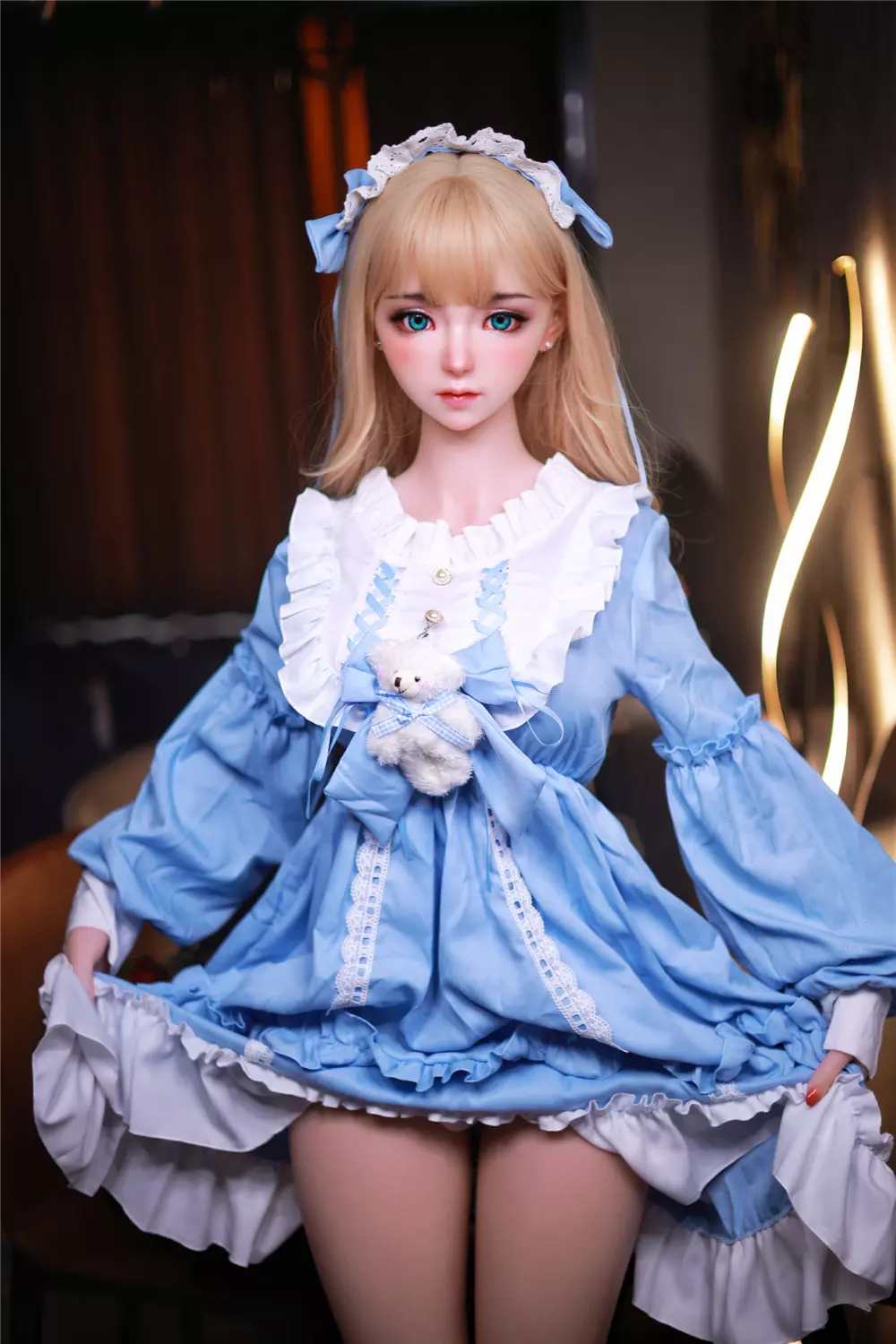 JY 161cm Silicone implanted hair Mili