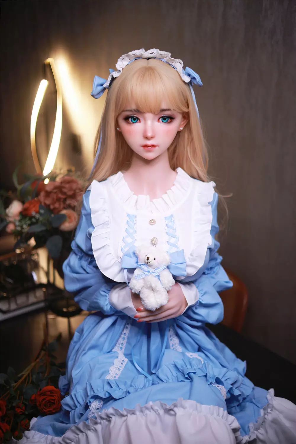JY 161cm Silicone implanted hair Mili