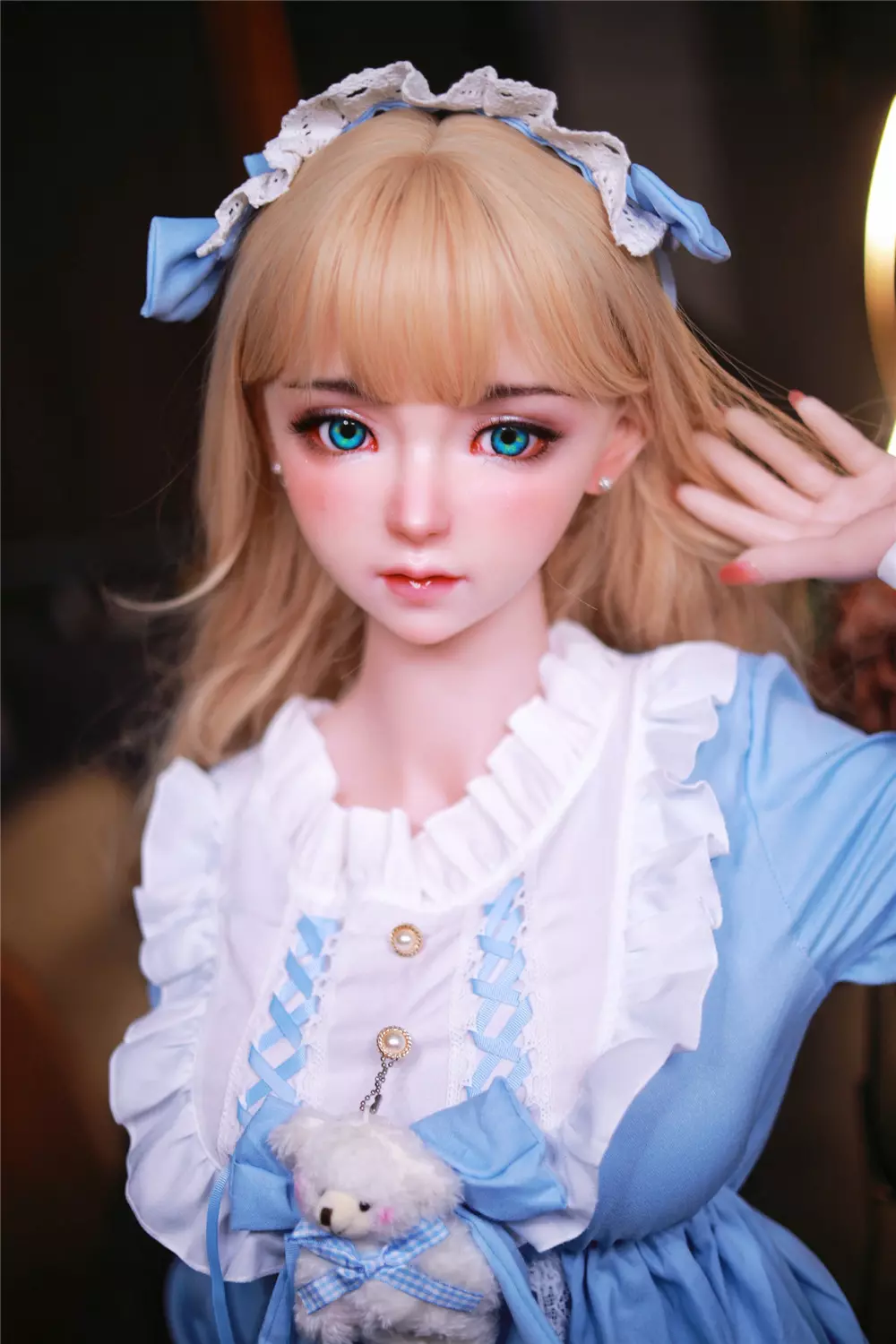 JY 161cm Silicone implanted hair Mili