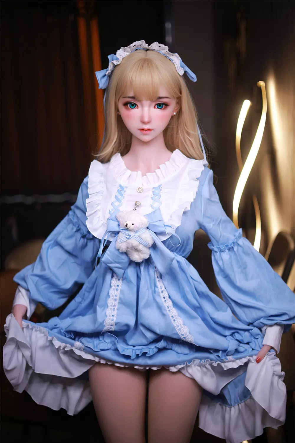 JY 161cm Silicone implanted hair Mili