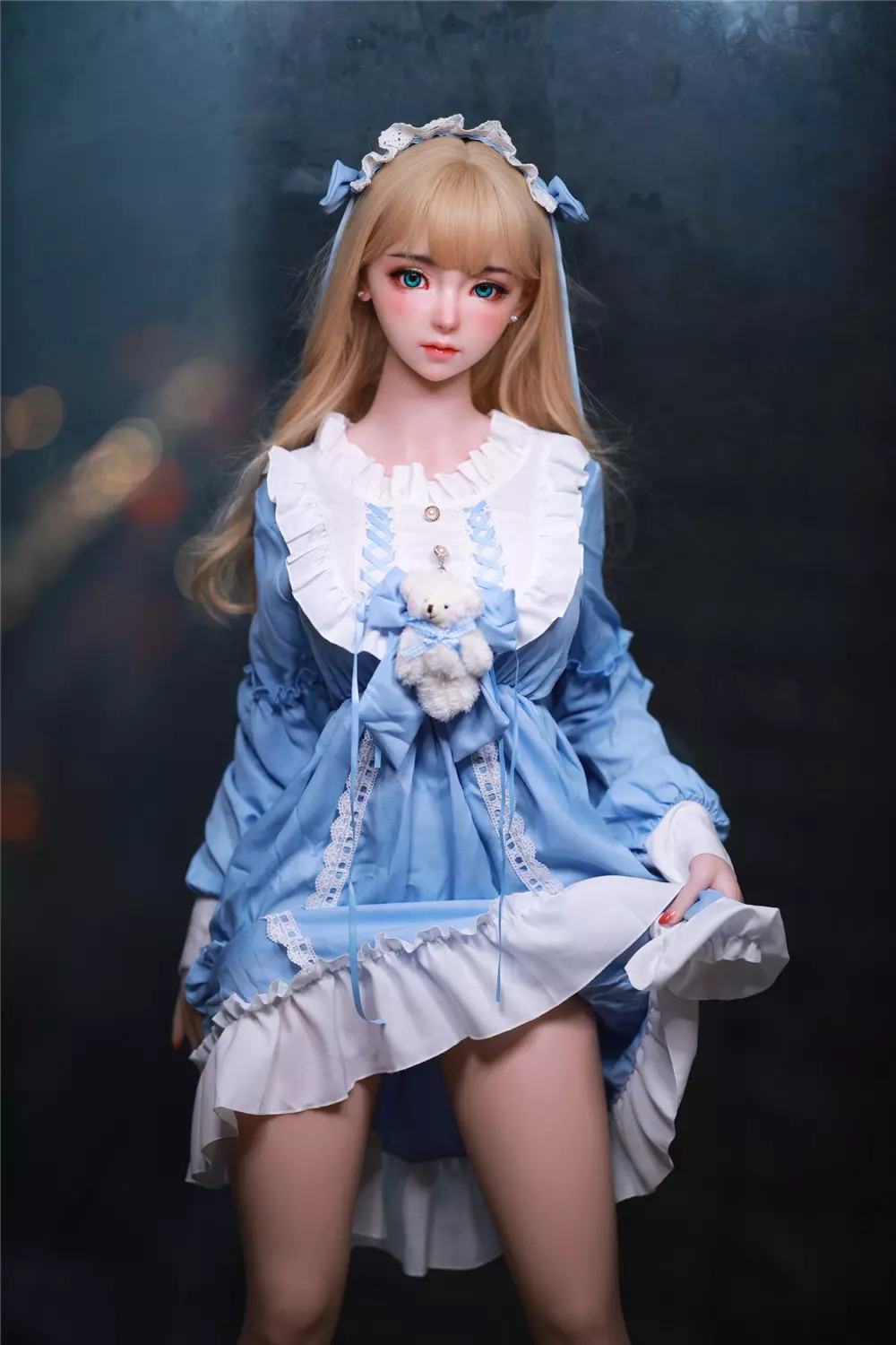 JY 161cm Silicone implanted hair Mili