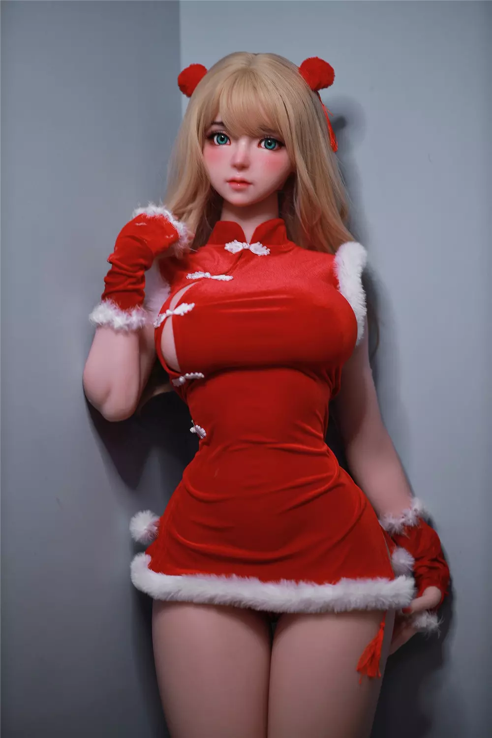 JY 161cm Silicone implanted hair Mili